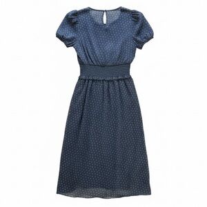 Wild Fable Women's Prairie Floral Blue Dress Cottage Novelty Cottage Girlhood